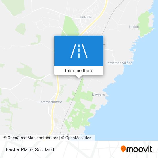 Easter Place map