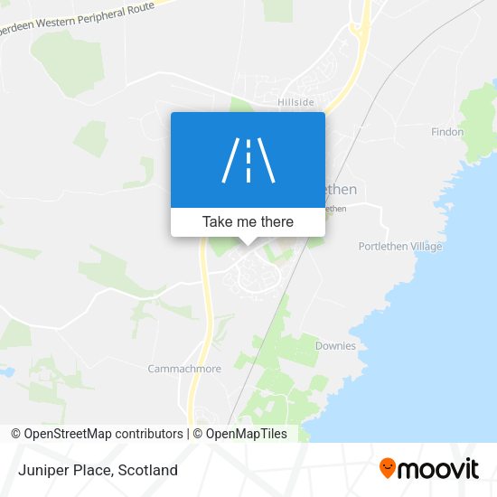 Juniper Place map