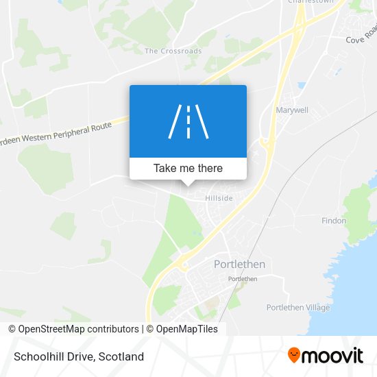 Schoolhill Drive map