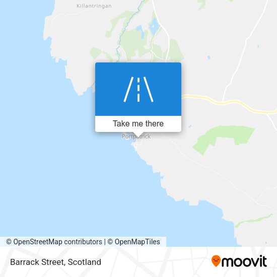 Barrack Street map