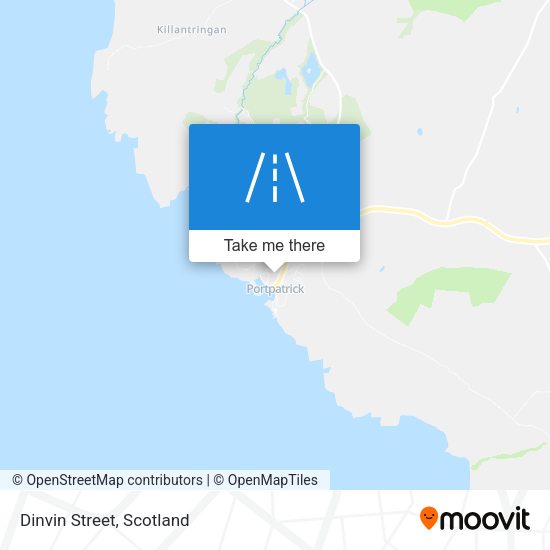 Dinvin Street map