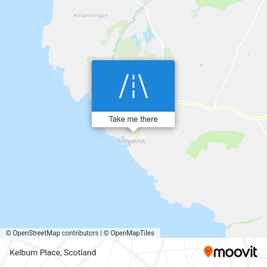 Kelburn Place map