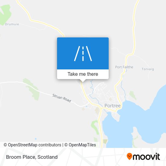 Broom Place map