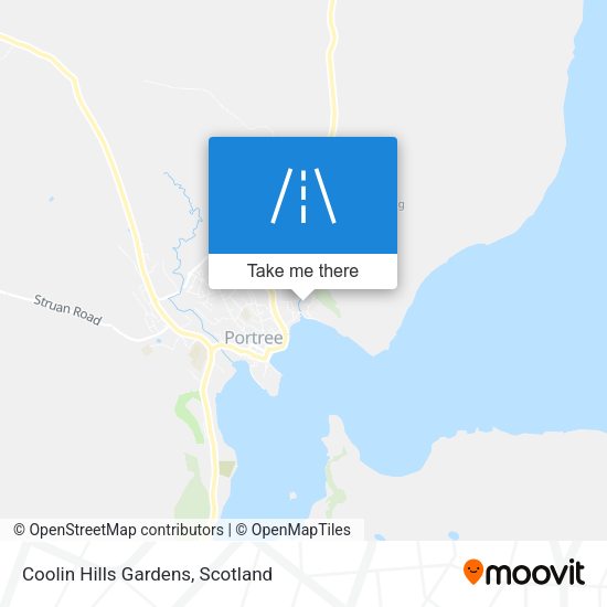 Coolin Hills Gardens map