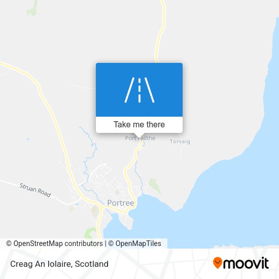 Creag An Iolaire map