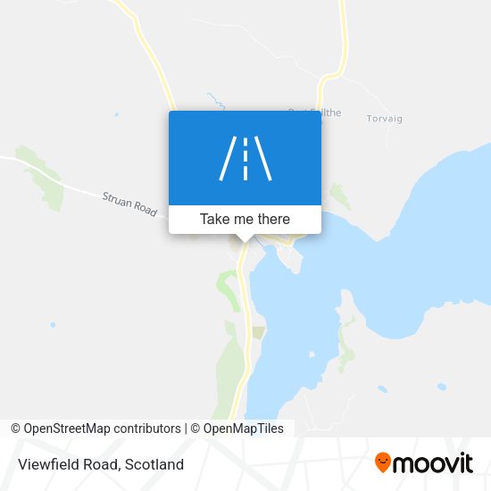 Viewfield Road map