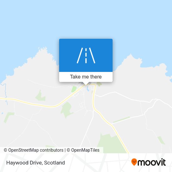 Haywood Drive map