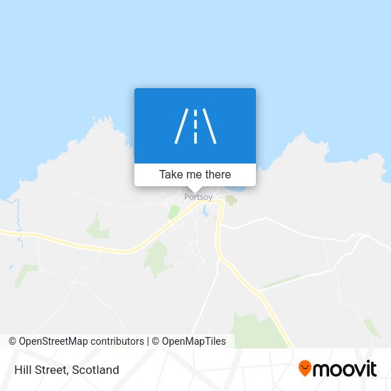 Hill Street map