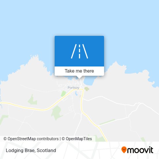 Lodging Brae map
