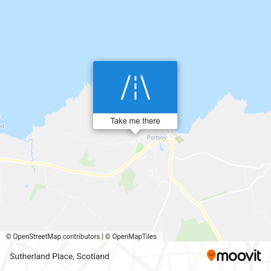 Sutherland Place map