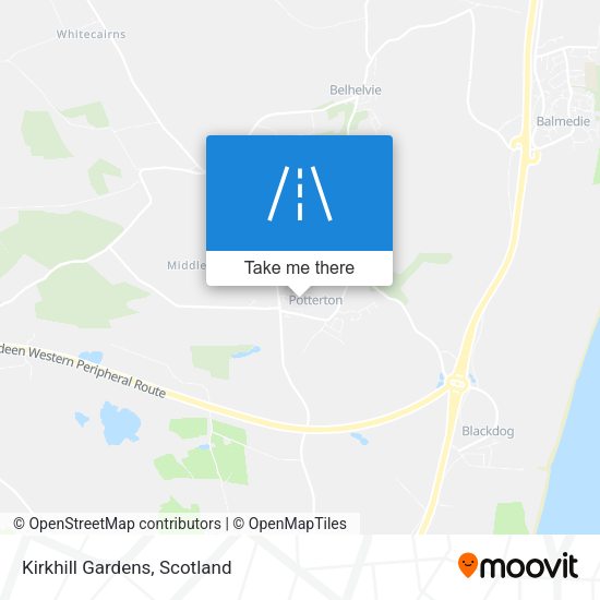 Kirkhill Gardens map