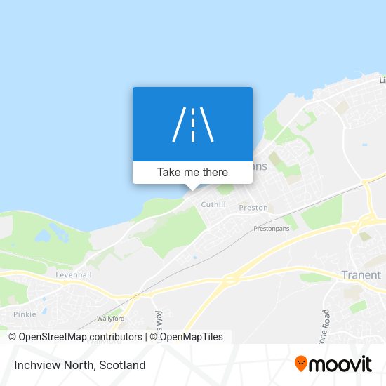 Inchview North map