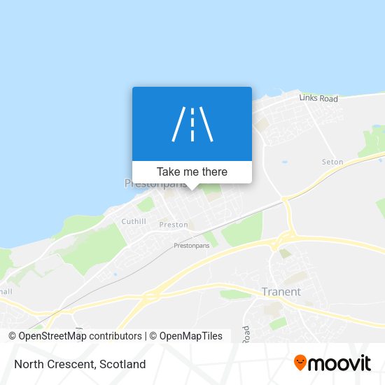 North Crescent map
