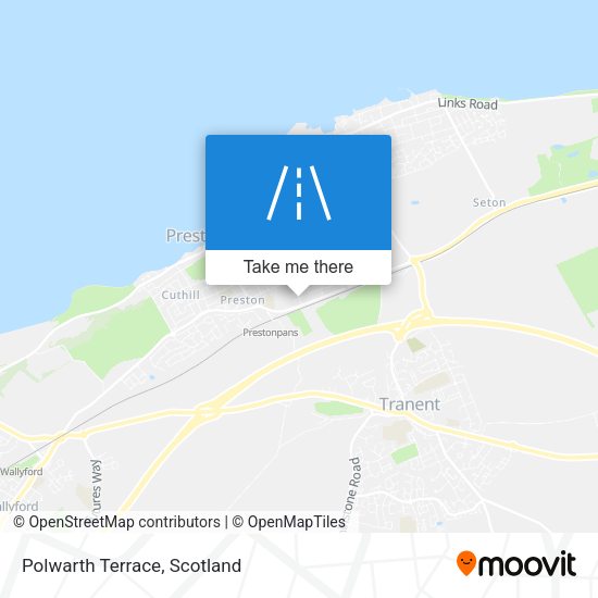 Polwarth Terrace map