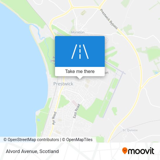 Alvord Avenue map