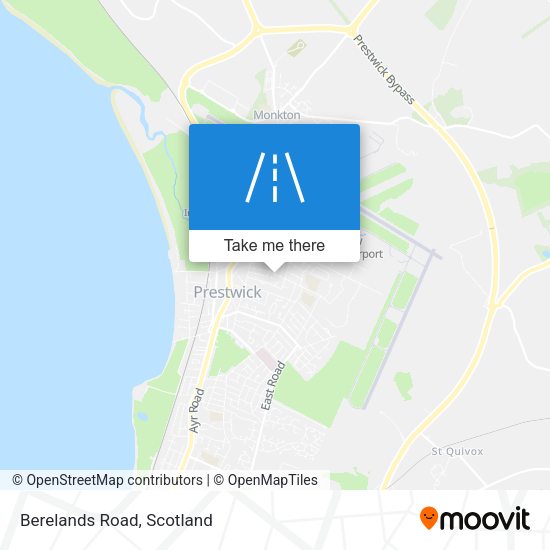 Berelands Road map