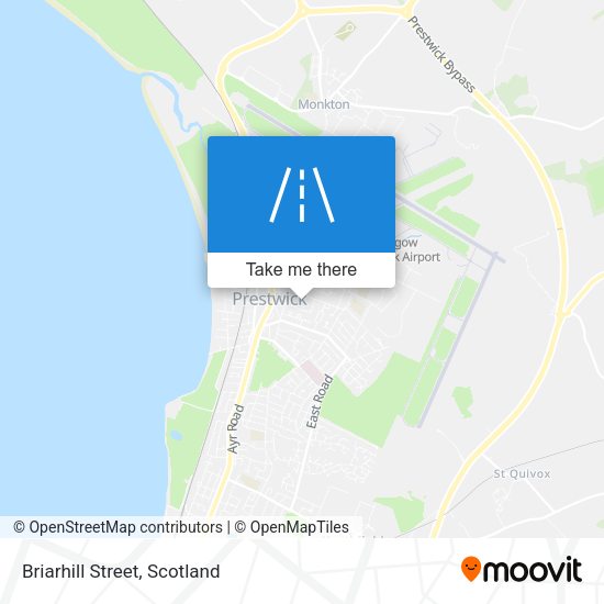 Briarhill Street map