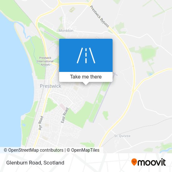 Glenburn Road map
