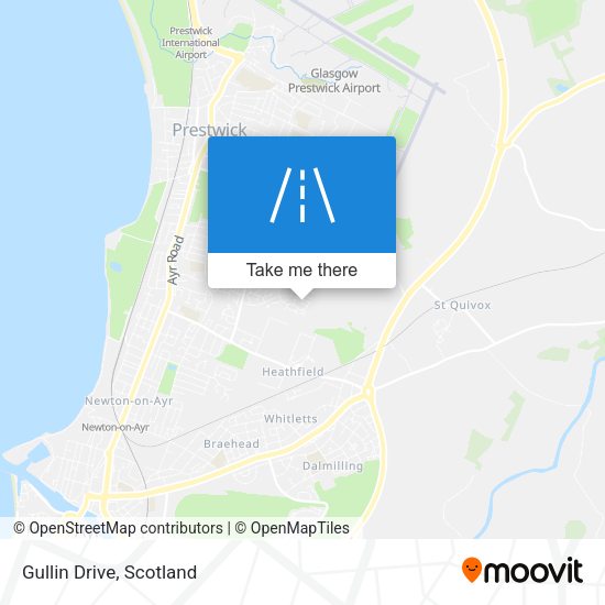 Gullin Drive map