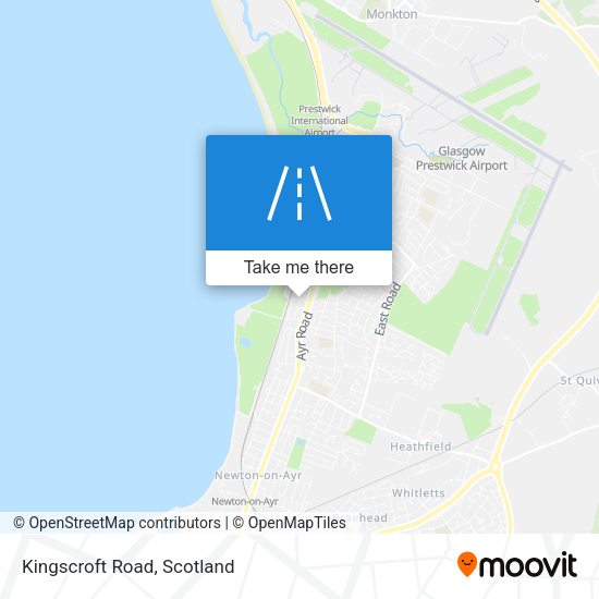 Kingscroft Road map