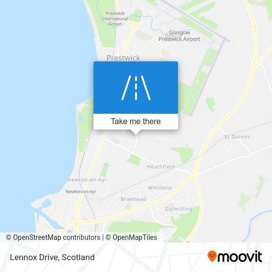 Lennox Drive map
