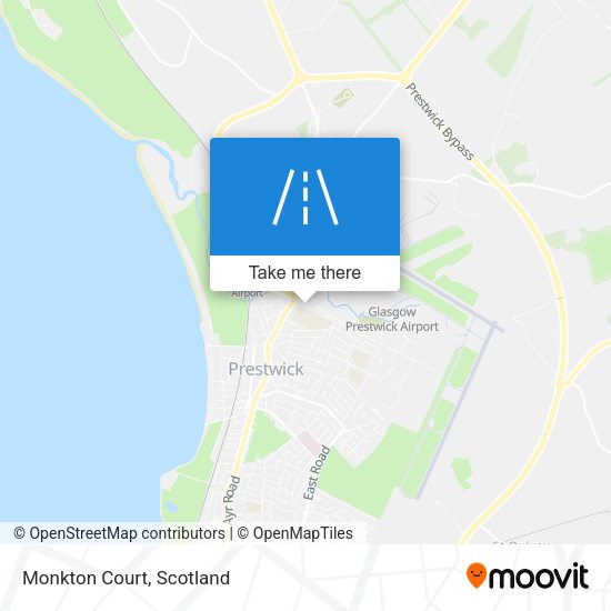 Monkton Court map