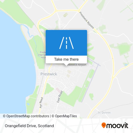 Orangefield Drive map