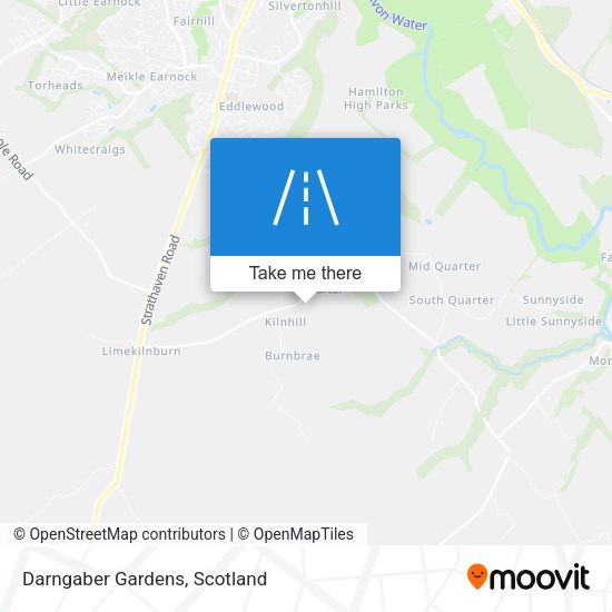 Darngaber Gardens map