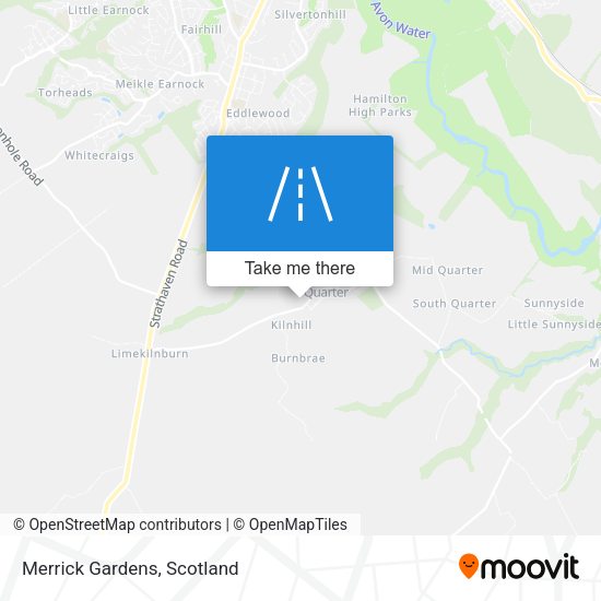 Merrick Gardens map