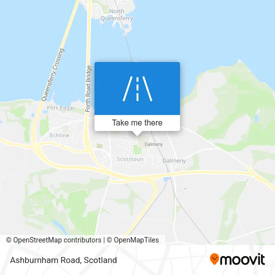 Ashburnham Road map