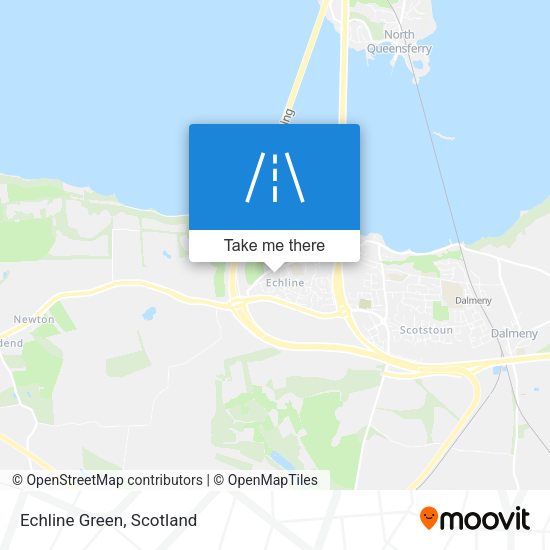 Echline Green map