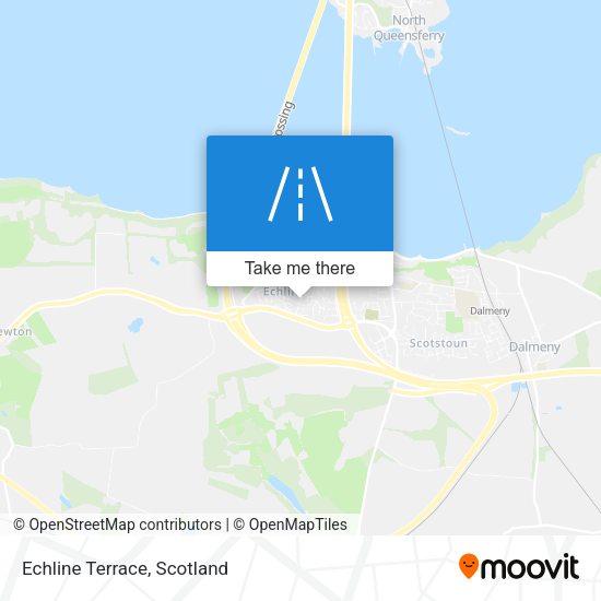 Echline Terrace map