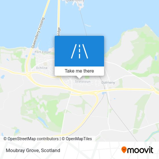 Moubray Grove map
