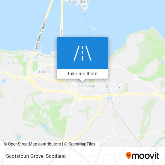 Scotstoun Grove map
