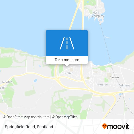 Springfield Road map