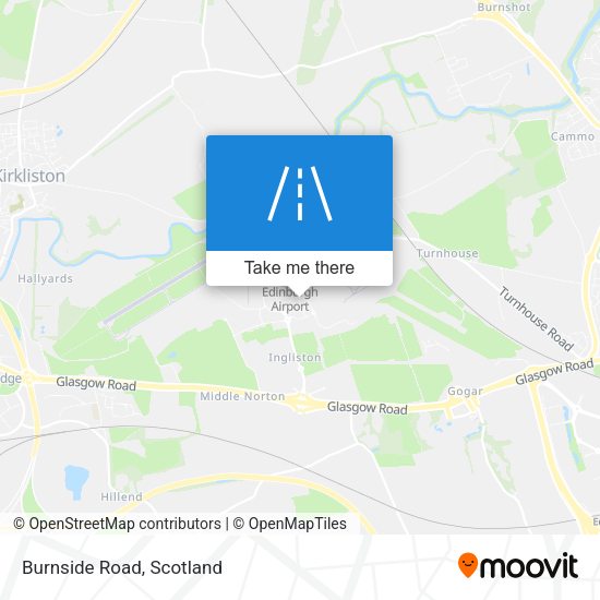 Burnside Road map