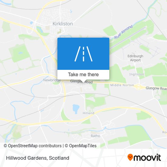 Hillwood Gardens map