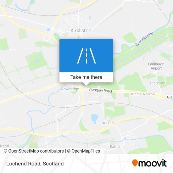 Lochend Road map