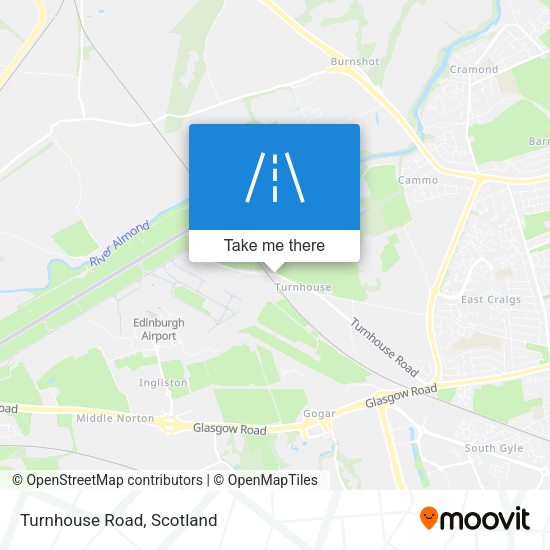 Turnhouse Road map