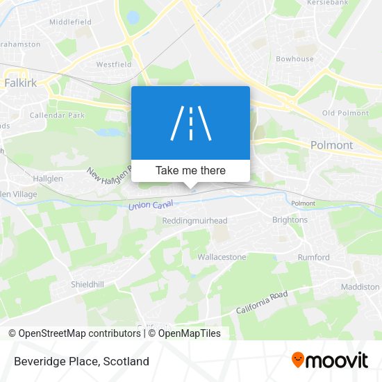Beveridge Place map