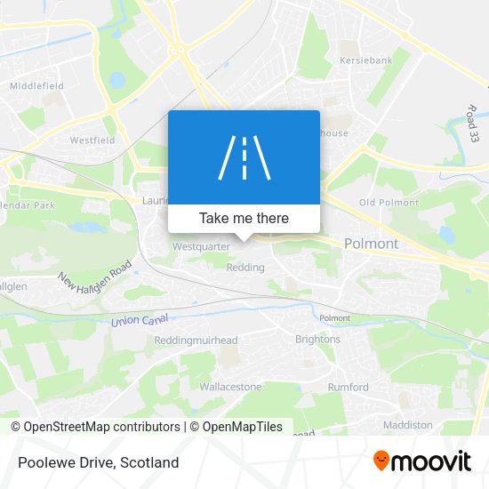 Poolewe Drive map