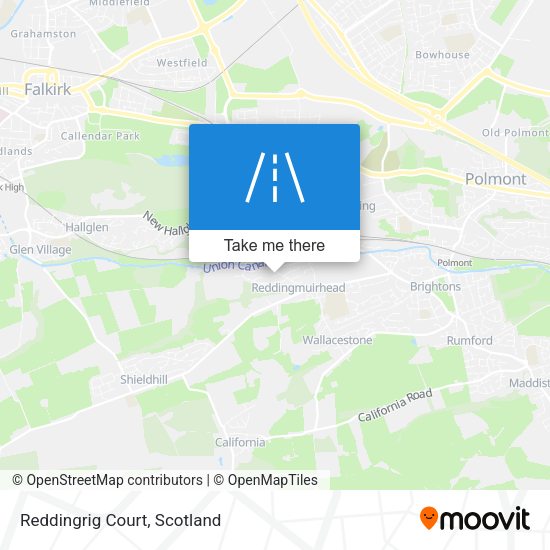 Reddingrig Court map