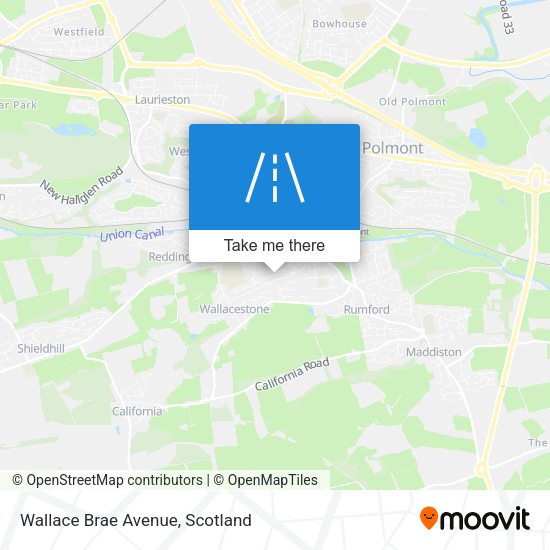 Wallace Brae Avenue map