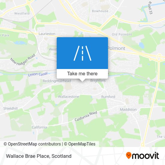Wallace Brae Place map