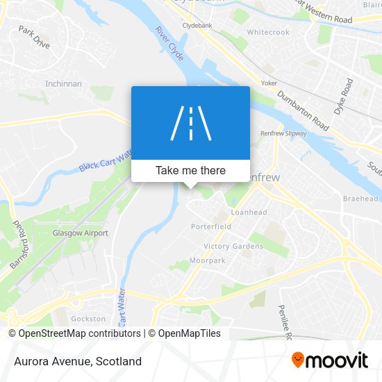 Aurora Avenue map