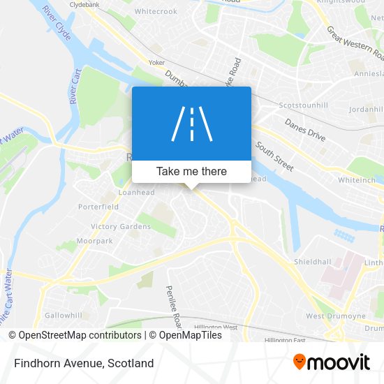 Findhorn Avenue map