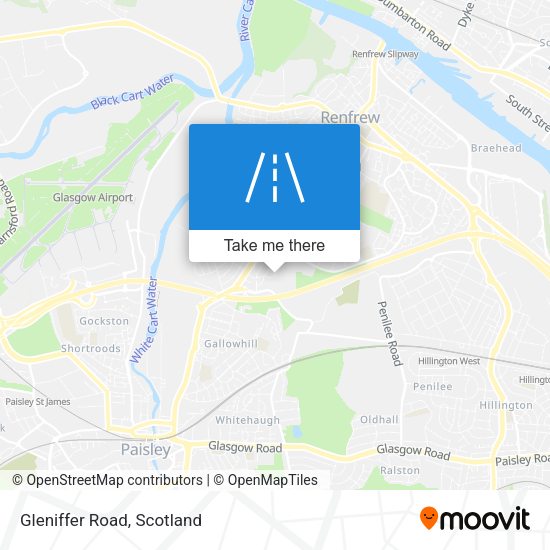 Gleniffer Road map
