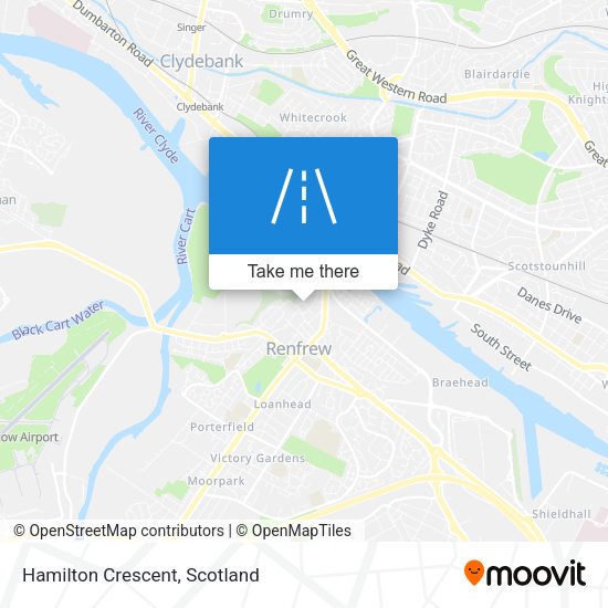 Hamilton Crescent map