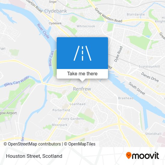 Houston Street map