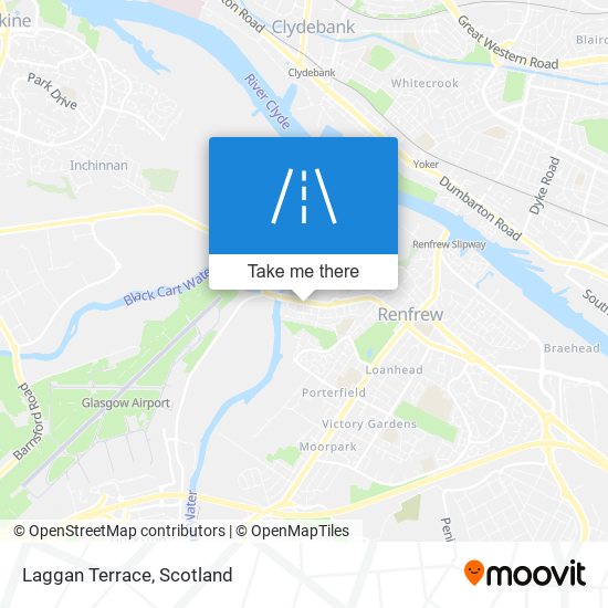 Laggan Terrace map